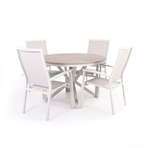 Provence Dining Set – 4 Chairs with 59