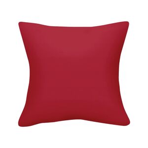 Coussin carré -  Uni rouge