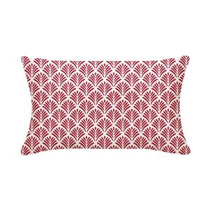 Coussin lombaire - Géo rouge