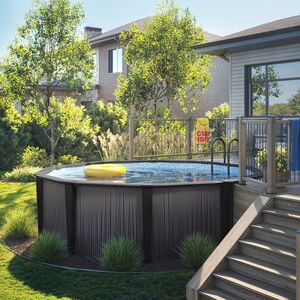 Piscine hors terre Ronde Linéa