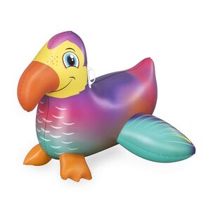 Gonflable à chevaucher - Perroquet