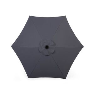 7.5' market umbrella – Dark Grey