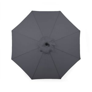 Deluxe 9' market umbrella – Dark Grey