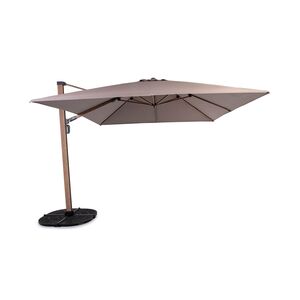 Deluxe 10' square cantilever umbrella – Taupe