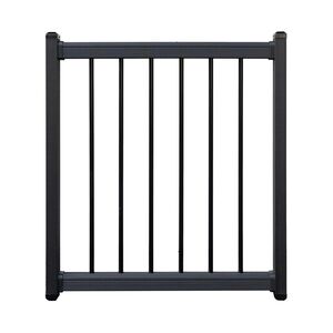 Porte de rampe en composite 36x42-  Charcoal