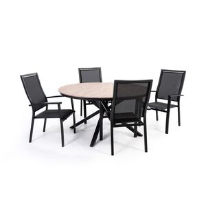 Provence Dining Set – 4 Chairs with 59