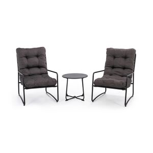 Ensemble conversation 3 morceaux Venti - Noir