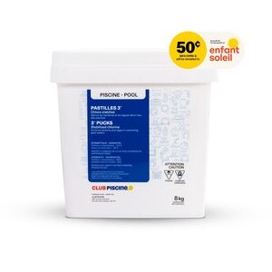 Pastilles de chlore de 3