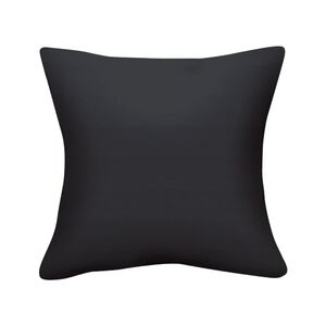 Coussin carré - Imprimé Uni Noir 18