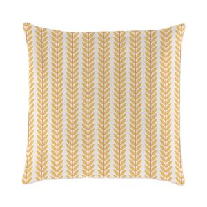 Square Cushion – Botanical Stripes Print