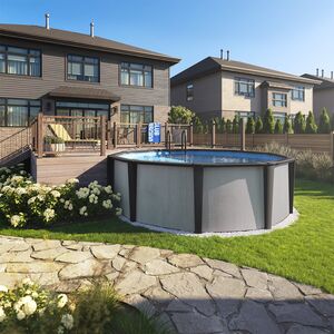 Piscine Hors Terre Luna Ovale 