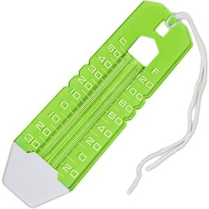 Jumbo Green Easy to Read Pool Thermometer