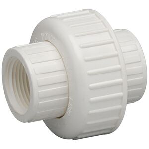 1.5 Inch Female Threaded PVC Union