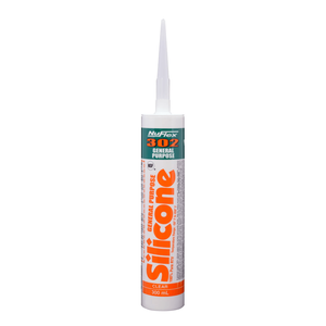 Scellant au silicone à usage général NuFlex 302 (transparent, 300 ml)