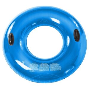 Tube d'anneau de piscine de style parc aquatique bleu (36 pouces)