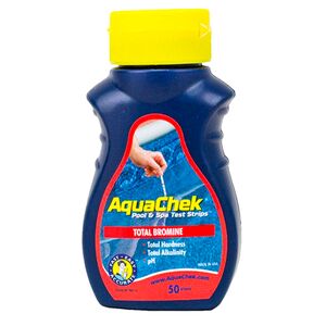 Bandelettes d'Analyse de Brome AquaChek Rouge 4 en 1 (50 Bandelettes)