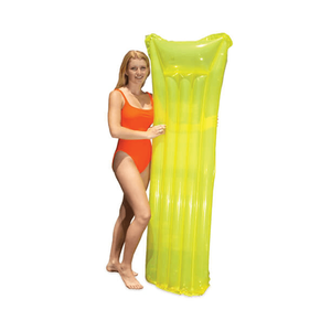 Flotteur de piscine Brite Air Mat de couleur jaune