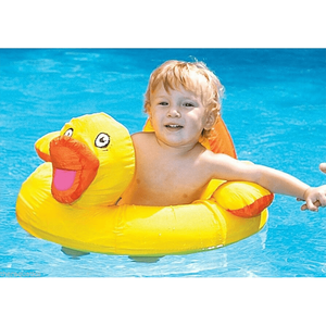 SkillSchool Fabric Covered Ducky Seat Pool Float