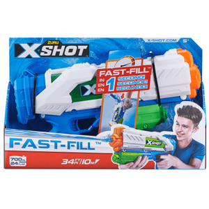 Pistolet à eau X-Shot Water Warfare à remplissage rapide