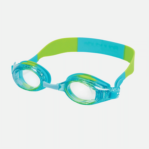 Child Anemone Jr Clear / Aqua Sparkly Swim Goggles