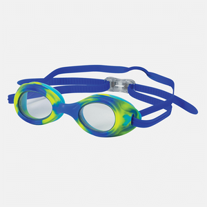 Child Stingray Junior Clear / Lime Green Swim Goggles