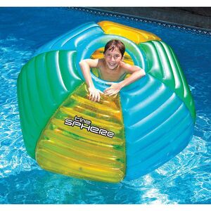 La Sphère une piscine flottante gonflable
