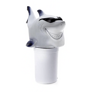 Chlorinateur flottant à tête de requin