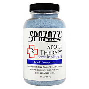 Cristaux de reconstitution de la thérapie sportive SpaZazz (19 oz)