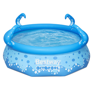 Bestway Octopool 9 ft Round 30 Inch Tall Above Ground Pool