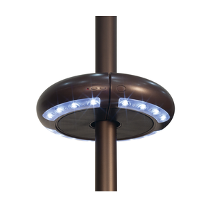 Luna Parapluie lumineux avec haut-parleur Bluetooth (Bronze)