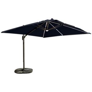 Parasol suspendu Deluxe 10' avec lumière DEL