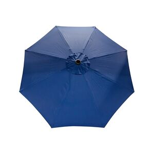 Parasol de marché 9' (2,7 m) - Noir / Bleu