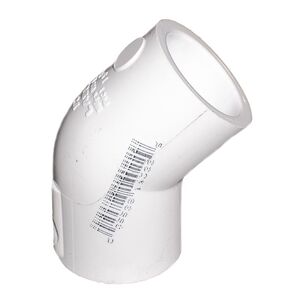 Coude à 45 degrés en PVC 2 pouces Slip / Slip