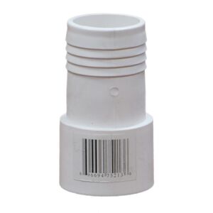 PVC Adaptor 1.5 inch Socket Male Spig Insert x 1.5 inch Barbed
