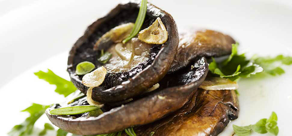 Portobello mushrooms