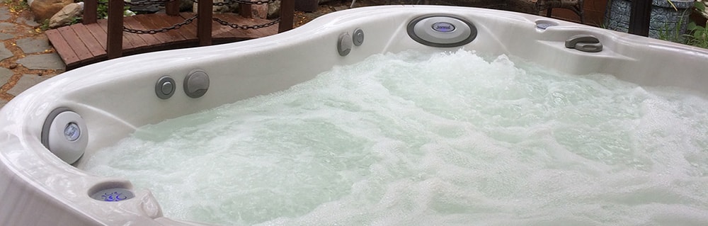 Foam in your spa?